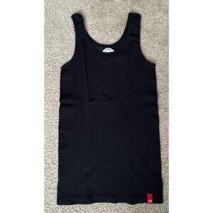 Dickies Women’s Black Tank Top Stretch Sleeveless Logo Basic Large/X-Large
